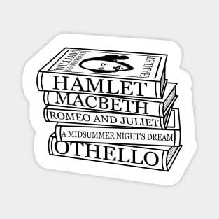 Shakespeare Best Books Magnet