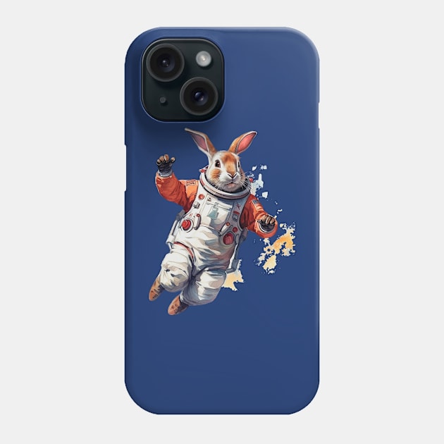 The Great Rabbit of the Galaxy Phone Case by enyeniarts