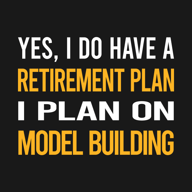 Funny My Retirement Plan Model Building by Happy Life