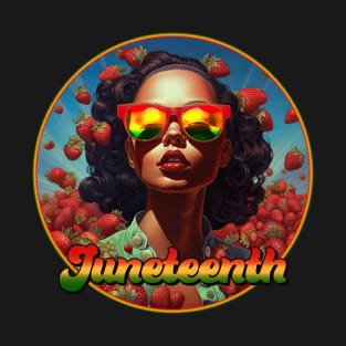 Sweet and Stylish Juneteenth Celebration Gurl T-Shirt