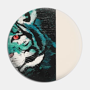 Chinese tiger painting Pin