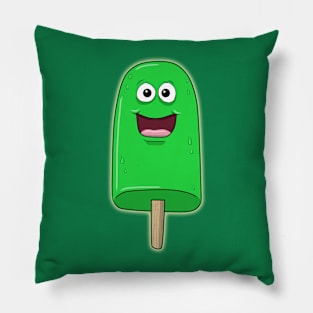 happypop (lime) Pillow