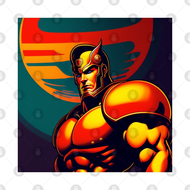 Spartan Strong MSU Vintage | Spartan Strong Comic Book Style,Warrior by Zachariya420