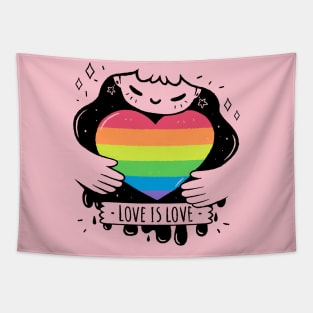 Love is Love Tapestry