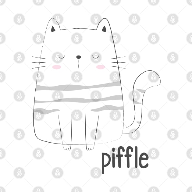 The Cat That Says Piffle, cute dismissive kitty by Luxinda