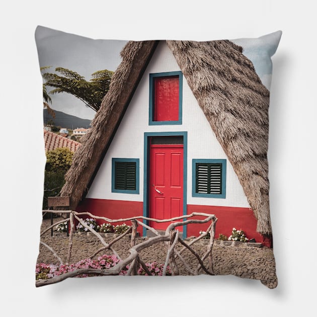 Santana, Madeira Pillow by RenataCacaoPhotography