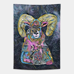 Mountain Ram 12 Tapestry