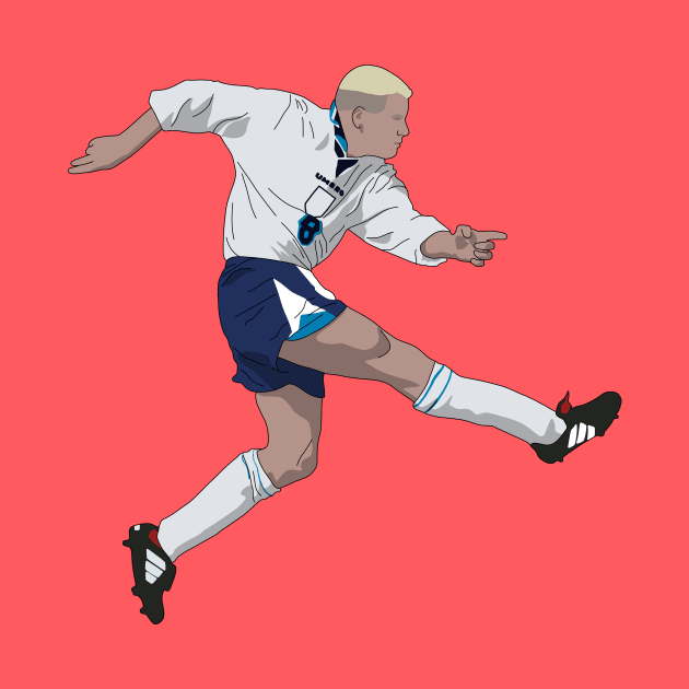 Paul Gascoigne Euro 96 by NostalgiaUltra