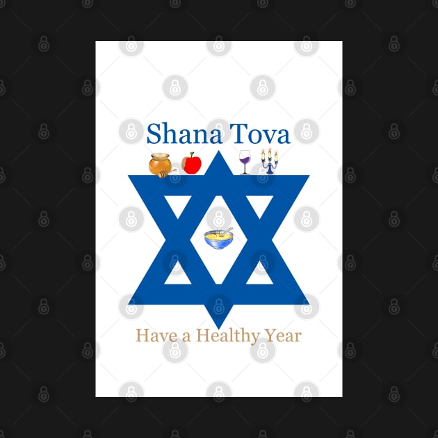 Shana Tova Have a Healthy Year by ninasilver