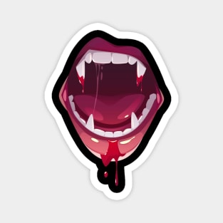 Halloween, Mouth Design Magnet