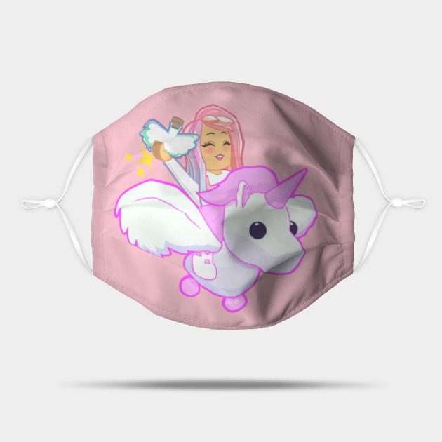 Pink Flying Unicorn Roblox Mascara Teepublic Mx - roblox unicorn girl