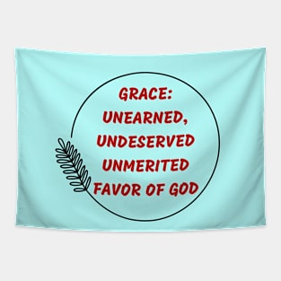 Grace | Christian Tapestry