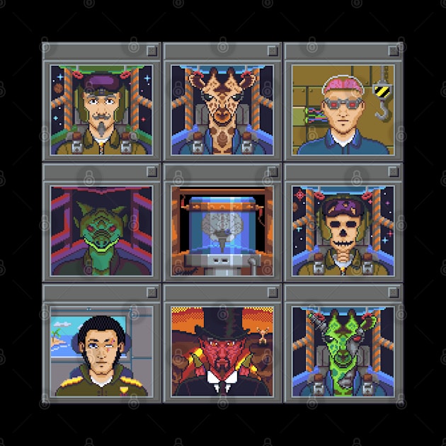 SHMUP Portraits by ThrallOfTime