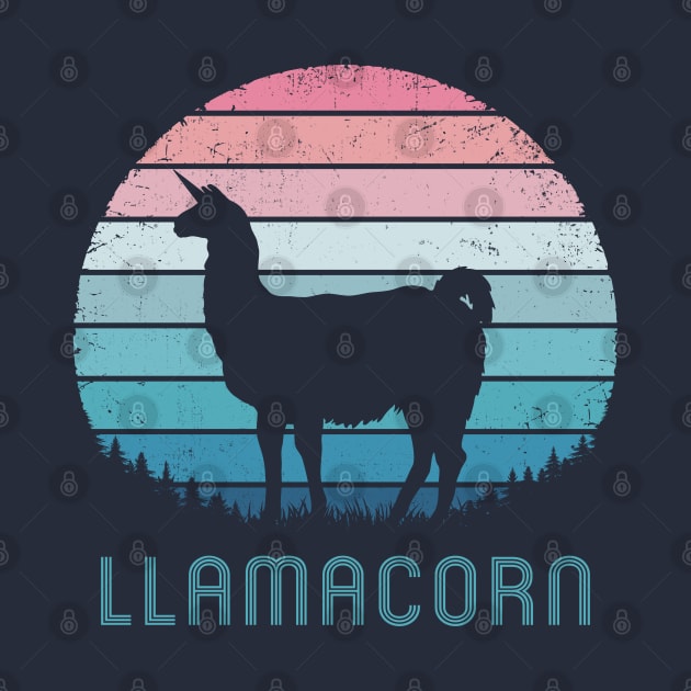 Llamacorn Retro by TigerTom