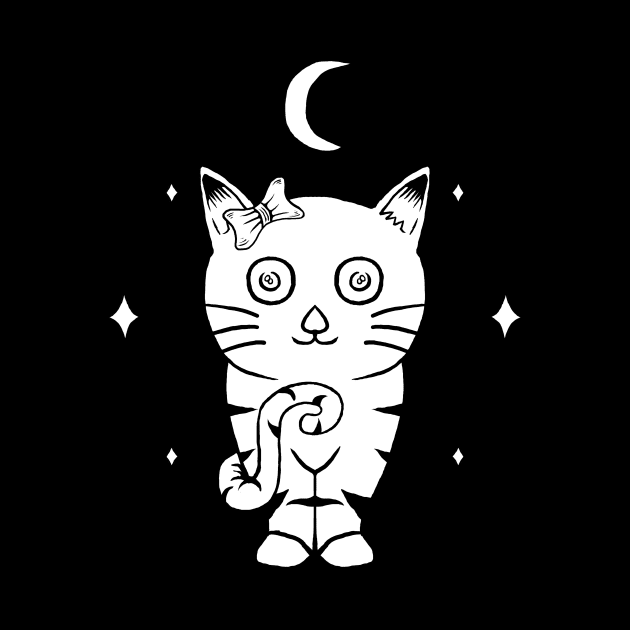 Cat Night by polkamdesign