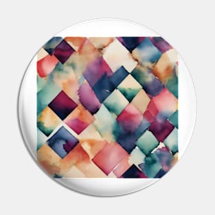 Watercolor Geometric Pin