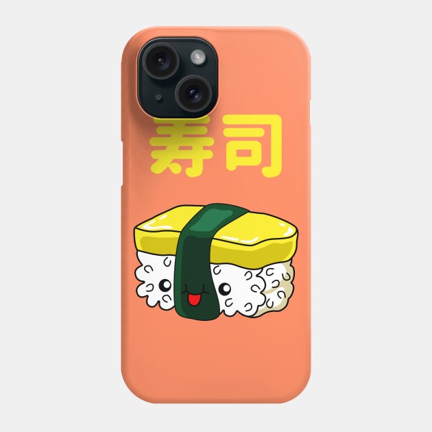 Love Sushi - Cute Nigigri Sushi Phone Case by NOSSIKKO