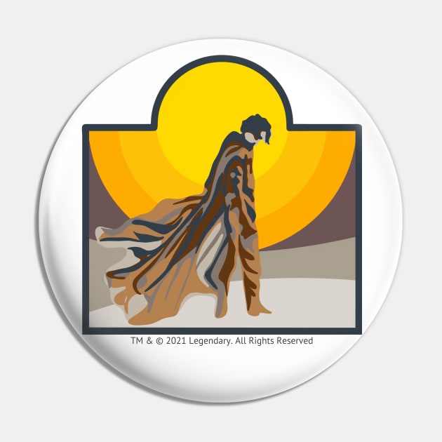 Paul Atreides Pin by Slightly Unhinged