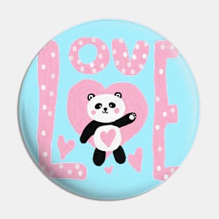 panda bear Pin