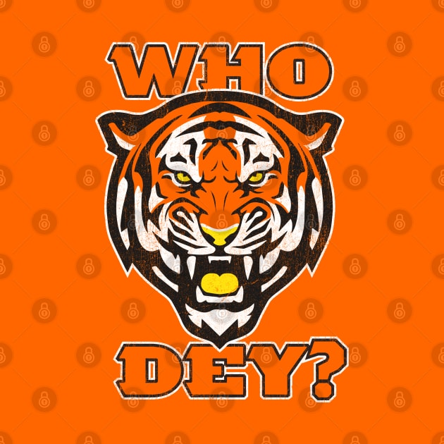 Who Dey - Cincinnati by Vector Deluxe