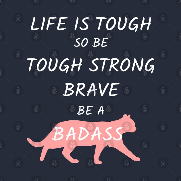 tough strong badass woman by tita