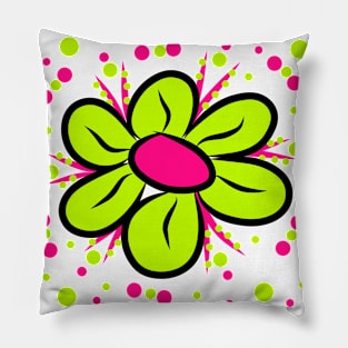 flowermeadow daisy bright colourful flower daisies Pillow