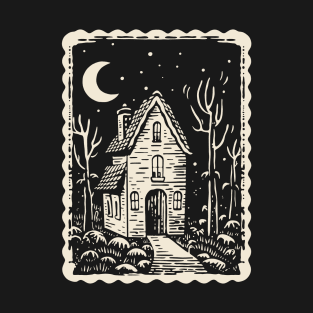 Witch Cottage in the Woods T-Shirt