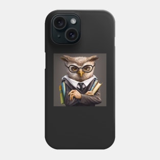 Studious Owl Phone Case