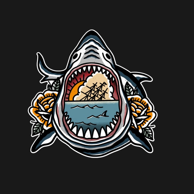 Shark Attack by TerpeneTom