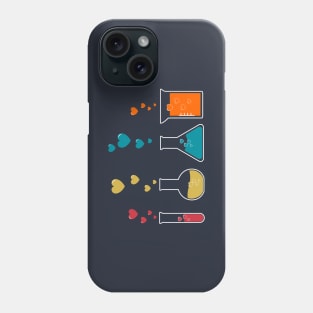 Cute Chemistry Hearts Science Valentines Gift Nerd Phone Case