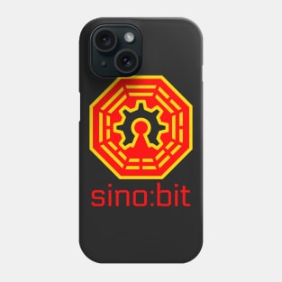 Sino:bit logo- Red & Gold Phone Case