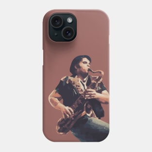 Eddie Playing the Saxophone RHPS Rock N Roll Phone Case