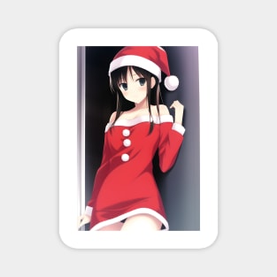 Santa Girl Magnet