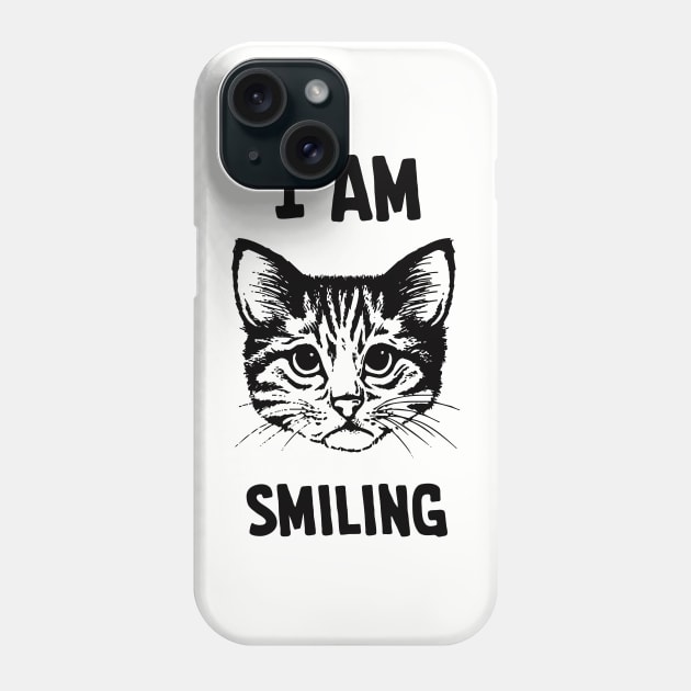 I am smiling Phone Case by Masheen