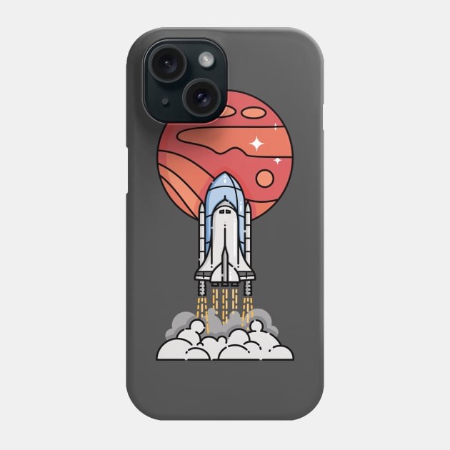 Mars is My New Homeland Phone Case by reitzrose