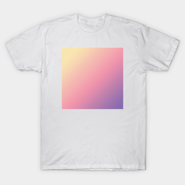 Pastel Yellow Pink Purple Gradient Ombre Abstract Pastel Gradient T Shirt Teepublic