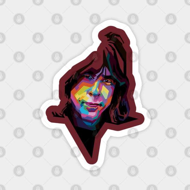 marky ramone pop art Magnet by BAJAJU