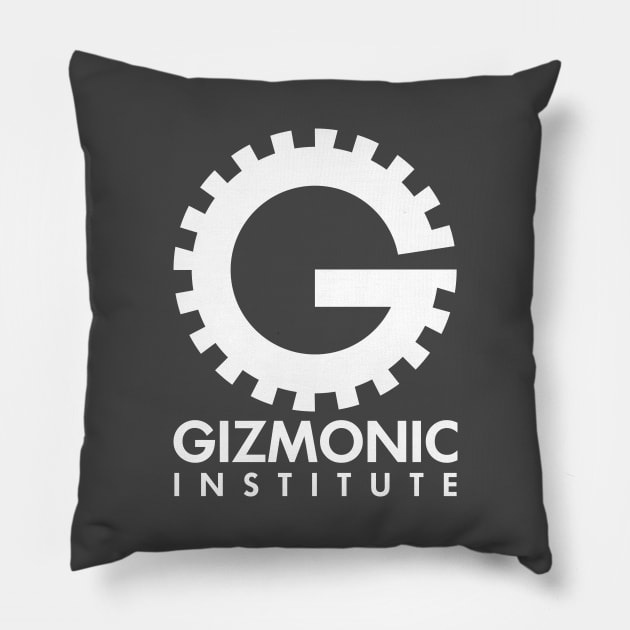 MST3K - Gizmonic Institute (WhiteVersion) Pillow by Pandoramonium