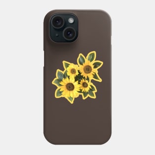 Sunflowers Painting Bouquet Vincent Van Gogh Phone Case
