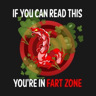 Fart Zone Centipede 01 T-Shirt