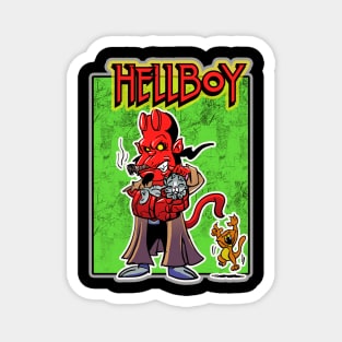 Hellboy with CATS Magnet