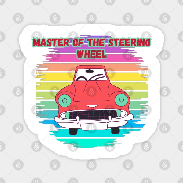 Master of the Steering Wheel Magnet by yzbn_king