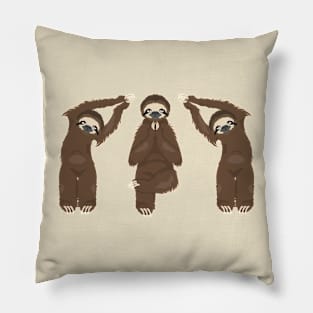 Live the Sloth Life Pillow