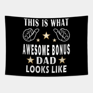 This Is What Awesome Bonus Dad Looks Like Tapestry