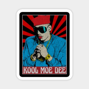 Kool Moe Dee 80s Pop Art Fan Art Magnet