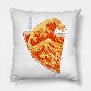 The Great Wave of Pizza Pillow