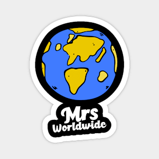 Mrs worldwide dark Magnet