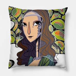 Mona Lisa Pillow