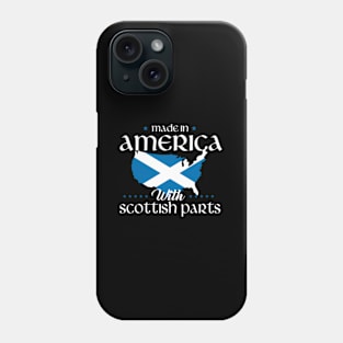 America With Scottish P Scotland Pride Heritage Phone Case