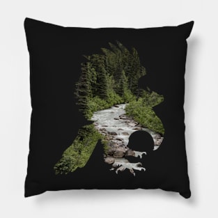 White Pass & Yukon Route Scenery Pillow